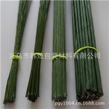 2~18#绿铁丝纸包铁丝仿真花用花店用品鲜花包装材1KG