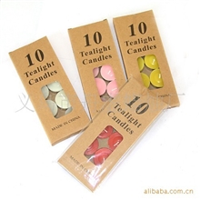 供应1.5-2小时7克无烟茶蜡生日蜡烛批发摆图蜡烛蜡烛厂家