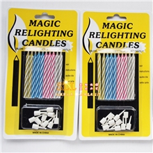 生日蜡烛义乌批发供应新奇特生日蜡烛吹不灭生日蜡烛复明烛