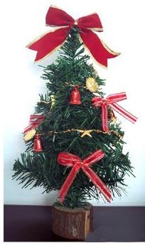 现货低价30cmpvc促销小圣诞树