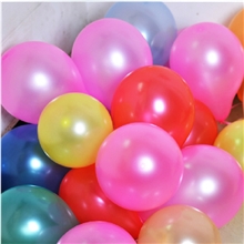 厂家供应7英寸5号圆球200个一包小气球珠光小气球