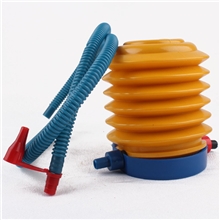 厂家直销脚踩气筒5英寸脚踏气筒气球打气筒蓝底新料打气筒