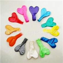 7寸小号珠光心形爱心气球多色婚房装饰必备