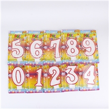 生日蜡烛高品质水晶大数字蜡烛无烟生日蜡烛0-9数字组合蜡烛