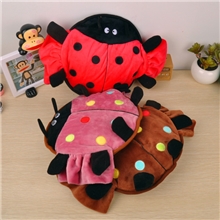 韩国文具贝喜卡通甲虫绒布充电暖手宝热水袋电暖宝迷你暖手宝