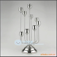 *外贸出口*P685不锈钢九星烛台/蜡烛台/烛台