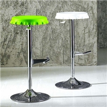 供应PP塑料酒吧凳旋转酒吧高脚凳简约塑料酒吧凳吧台凳