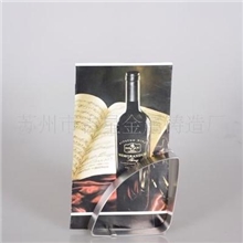 供应高品质不锈钢菜单夹金属菜单夹花式菜单夹