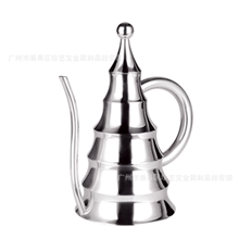竹节不锈钢茶壶不锈钢服务壶冲茶壶不锈钢油壶创意家居