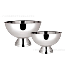 不锈钢冰桶35CM/39CM大冰桶红酒桶红酒桶沙律盆酒吧用品