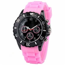 厂家供应时尚塑胶手表，促销礼品手表，多彩时尚硅胶手表