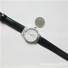 雷诺达供应皮带手表促销礼品手表男士手表