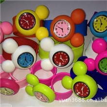 现货销售韩国米奇儿童拍拍手表卡通拍拍表多色混批