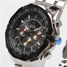 正品新款WEIDE威得钢带大表盘潮流炫酷时尚石英男表时装表批发