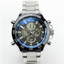 WEIDE正品特种多功能军表户外登山运动男士手表瑞士双显防水男表