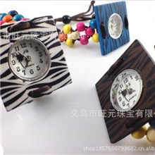木头手表批发地摊热卖流行手表韩国时尚流行手表独家开发生产货