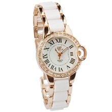 双十二备货72Z韩版CG正品高仿石英陶瓷表时装表女士时尚手表批发