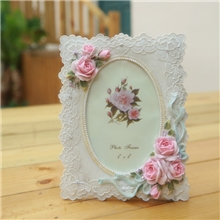 VIP批发6寸彩绘创意组合欧式复古田园树脂相框影楼婚纱照片相框