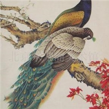 名人名家字画，工笔画，工笔国画，著名画家马晋作品