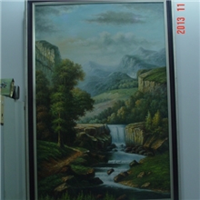 正品手绘山水油画