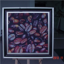 纯手绘油画咖啡豆