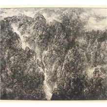 正品保证李明伟名作中国画4国画作品重庆专卖