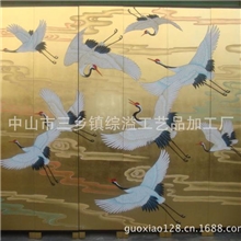 木制屏风折叠屏风中式屏风办公室屏风客厅酒店餐厅屏风隔断