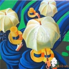 供应抽象油画现代人物装饰油画库存油画装饰人物