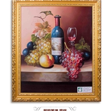 品牌直销纯手绘油画餐厅装饰油画办公室装饰画静物