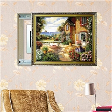 DT90地中海厂家直销推拉式电表箱、配电箱装饰画