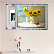 DL315现代花卉厂家直销推拉式电表箱、配电箱装饰画