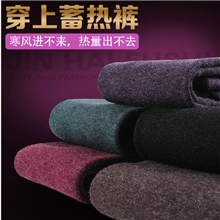秋冬打底裤女加绒加厚打底裤发热棉羊驼绒保暖靴裤打底裤批发