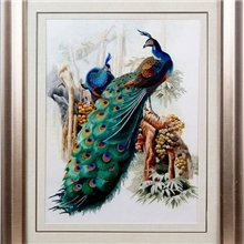 倾城佳缘客厅电表箱配电箱田园花卉推拉式气压式有框画装饰画