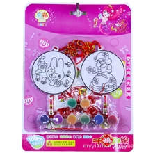 双面透光画（二片装）带有中国结