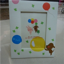 纸质磁性相框儿童相框礼品卡通立体相框组合广告LOGO相框