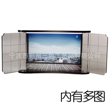 6寸创意塑料相框批发个性DIY有机玻璃亚克力磁性相架像框厂家