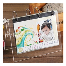 生产定做亚克力台历架高档台卡厂家低价促销