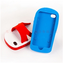 现货供应台湾蓝白拖鞋手机壳iphone5拖鞋手机壳苹果5拖鞋手机壳