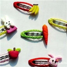 供应防伪滴胶滴胶发夹进口软胶发夹