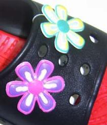 供应PVC鞋扣花儿鞋扣太阳鞋扣