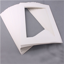 组合相框照片墙专用电脑开孔内衬白色卡纸各种规格形状定做订制