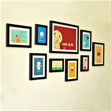 k0901义乌个性创意组合相框照片墙批发零售婚纱影楼墙体装饰画框