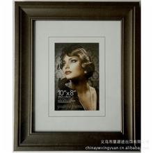 批发相框发泡全银相框画纸小相框8*10家居影楼装饰相框