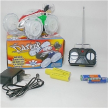 厂家直销杂技特技翻斗车配电池及充电买1送6遥控车