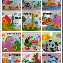 特价！十几种新款EVA益智玩具/儿童贴画大号3D立体手工粘贴画