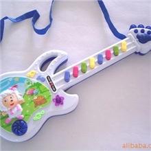 玩具批发供应小额喜羊羊美洋洋灰太狼电子音乐吉他电吉他音乐玩具
