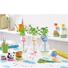 动物宠物瓶栽培创意桌面绿植可爱陶瓷动物5款任选