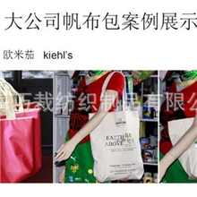 帆布包购物袋帆布袋手提袋环保袋休闲袋公司LOGO袋子定制