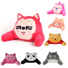 卡通腰靠垫抱枕减压护腰垫子U型枕办公室汽车用椅子靠背腰枕靠枕