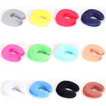 慢回弹太空记忆棉枕芯U型枕保健护颈枕旅行枕午休枕U枕靠垫抱枕